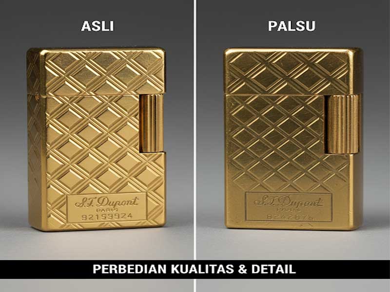 Cara Membedakan Pemantik Dupont Asli dan KW