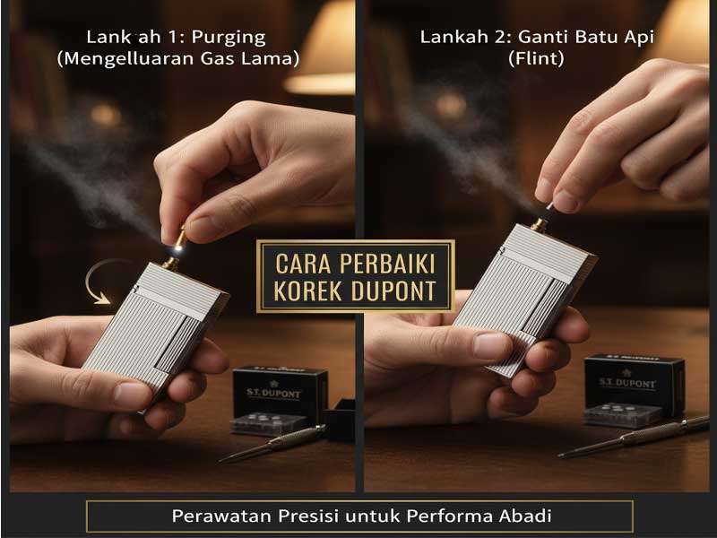Cara Perbaiki Korek Dupont: Umum Hingga Solusi Profesional