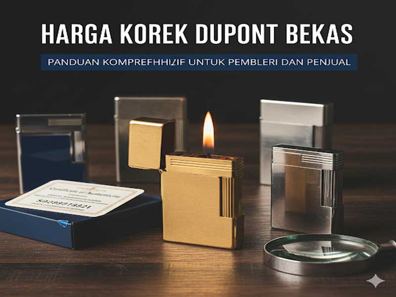 Harga Korek Dupont Bekas: Panduan untuk Pembeli dan Penjual
