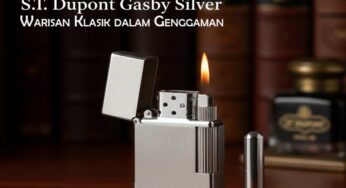 Korek ST Dupont Gatsby Silver: Warisan Klasik dalam Genggaman