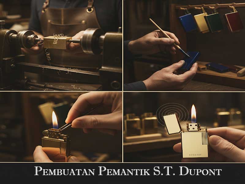 Pembuatan Pemantik S.T. Dupont: Seni di Balik Nyalahnya Api