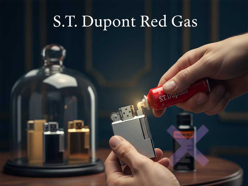 ST Dupont Red Gas: Kunci Performa Lighter Mewah Anda
