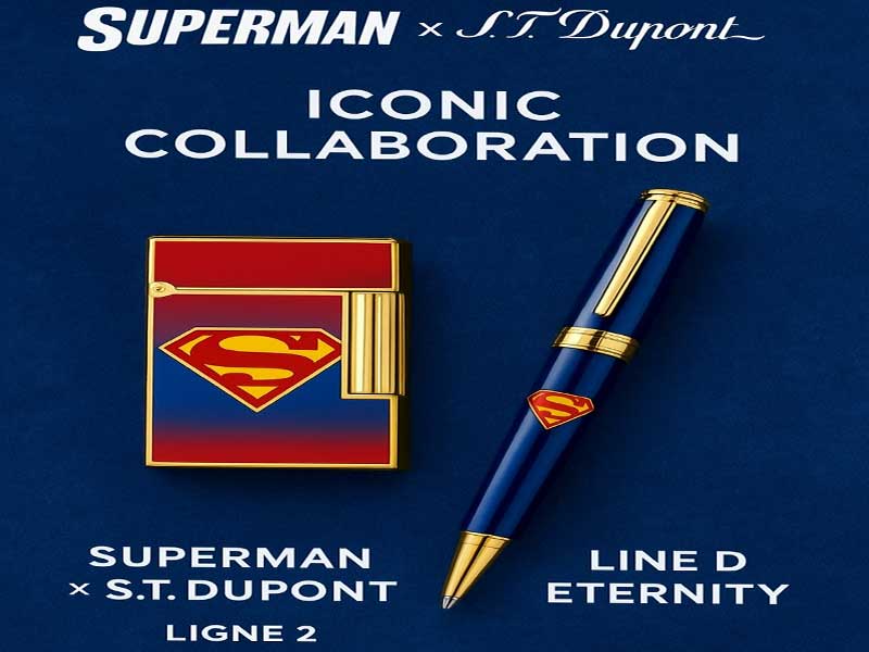 Superman × ST Dupont: Perpaduan Ikonik Antara Legenda Komik dan Kemewahan Prancis