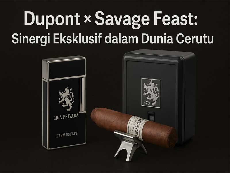 Dupont × Savage Feast: Sinergi Eksklusif dalam Dunia Cerutu