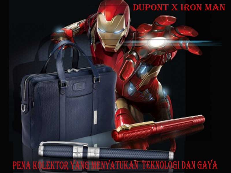 Dupont X IRON MAN: Pena Kolektor yang Menyatukan Teknologi dan Gaya