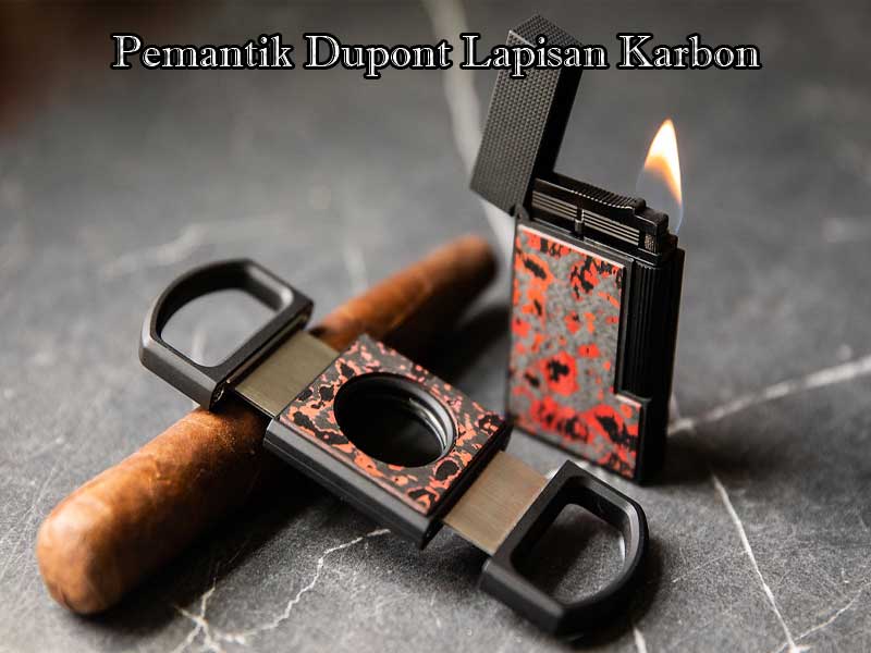 Pemantik Dupont Lapisan Karbon: Perpaduan Kemewahan dan Ketahanan Tinggi