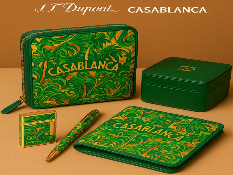 ST Dupont × Casablanca: Produk-Produk Unggulan dalam Koleksi